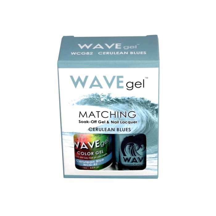 WAVEGEL MATCHING (#082) WCG82 CERULEAN BLUES - OceanNailSupply