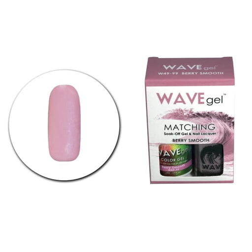 WAVEGEL MATCHING (#099) W4999 BERRY SMOOTH - OceanNailSupply