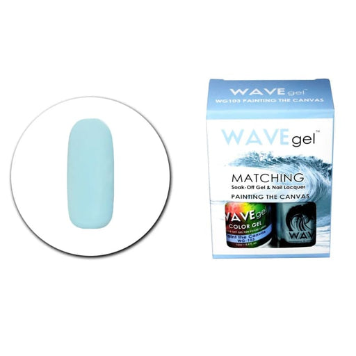 WAVEGEL MATCHING (#103) WG103 PAINTING THE CANVAS - OceanNailSupply