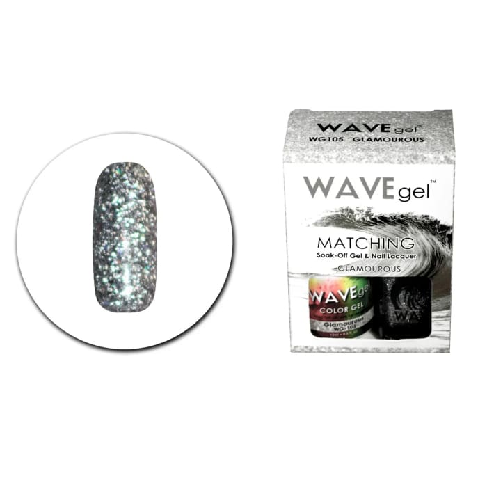 WAVEGEL MATCHING (#105) WG105 GLAMOUROUS - OceanNailSupply