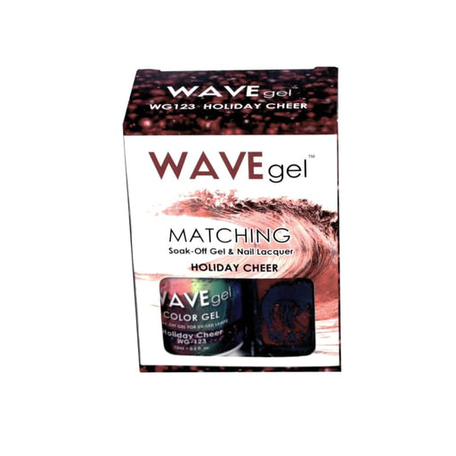 WAVEGEL MATCHING (#123) WG123 HOLIDAY CHEER - OceanNailSupply