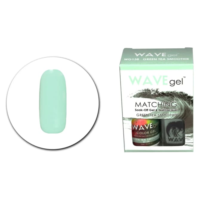 WAVEGEL MATCHING (#138) W138 GREEN TEA SMOOTHIE - OceanNailSupply