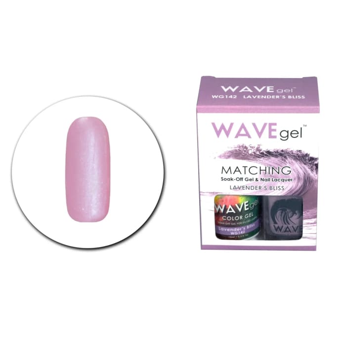 WAVEGEL MATCHING (#142) W142 LAVENDER’S BLISS - OceanNailSupply