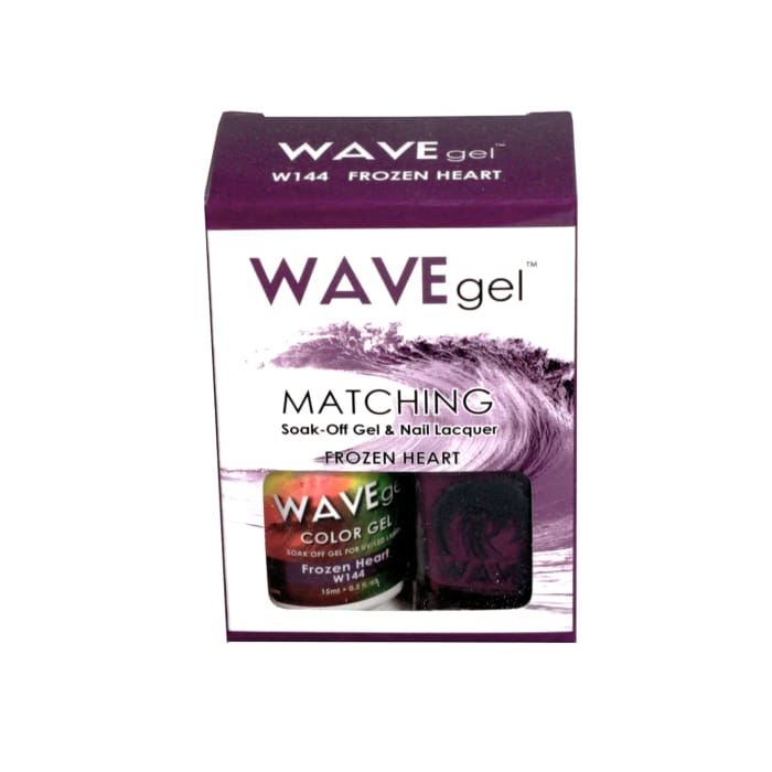 WAVEGEL MATCHING (#144) W144 FROZEN HEART - OceanNailSupply