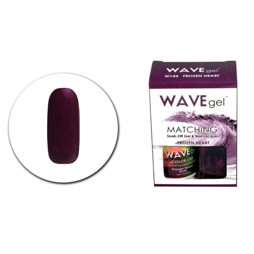 WAVEGEL MATCHING (#144) W144 FROZEN HEART - OceanNailSupply