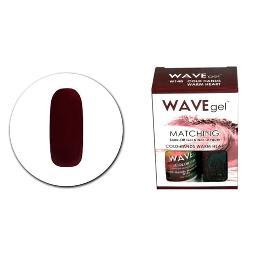 WAVEGEL MATCHING (#148) W148 COLD HANDS WARM HEART - OceanNailSupply