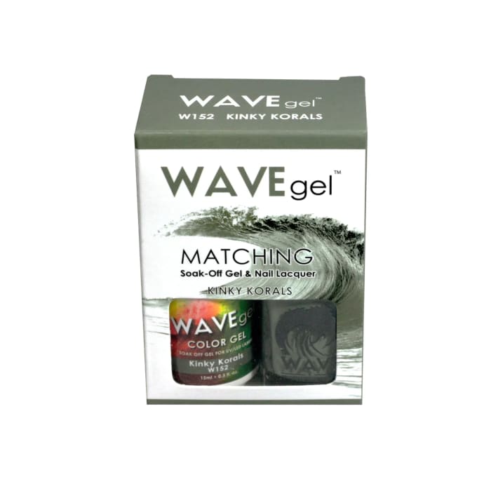WAVEGEL MATCHING (#152) W152 KINKY KORALS - OceanNailSupply
