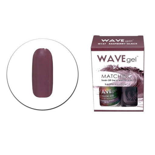 WAVEGEL MATCHING (#157) W157 RASPBERRY GLACE - OceanNailSupply