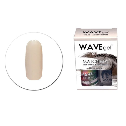 WAVEGEL MATCHING (#158) W158 MISTY BLUSH - OceanNailSupply