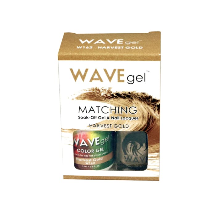 WAVEGEL MATCHING (#162) W162 HARVEST GOLD - OceanNailSupply