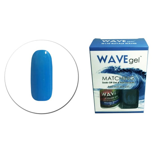WAVEGEL MATCHING (#170) W170 ROYALE WAVES - OceanNailSupply