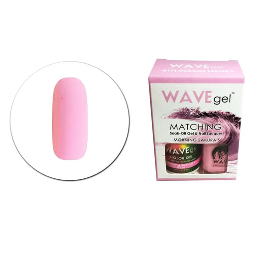 WAVEGEL MATCHING (#174) W174 MORNING SAKURA’S - OceanNailSupply