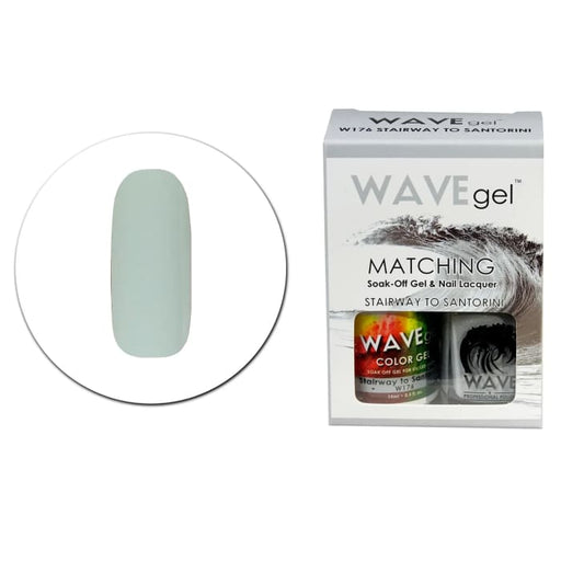 WAVEGEL MATCHING (#176) W176 STAIRWAY TO SANTORINI - OceanNailSupply