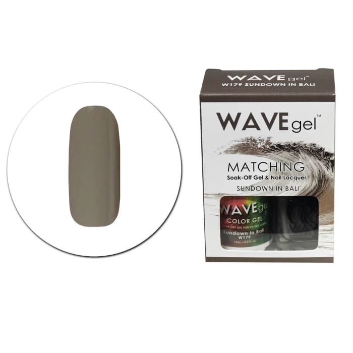 WAVEGEL MATCHING (#179) W179 SUNDOWN IN BALI - OceanNailSupply