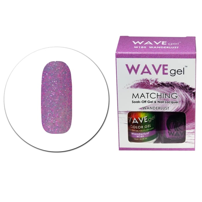 WAVEGEL MATCHING (#185) W185 WANDERLUST - OceanNailSupply