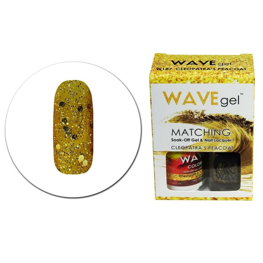WAVEGEL MATCHING (#187) W187 CLEOPATRA’S PEACOAT - OceanNailSupply