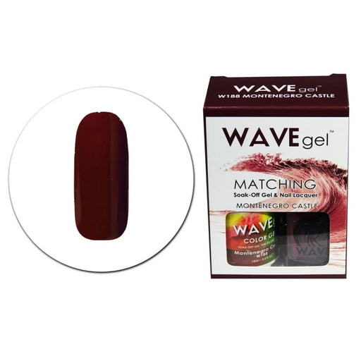 WAVEGEL MATCHING (#188) W188 MONTENEGRO CASTLE - OceanNailSupply