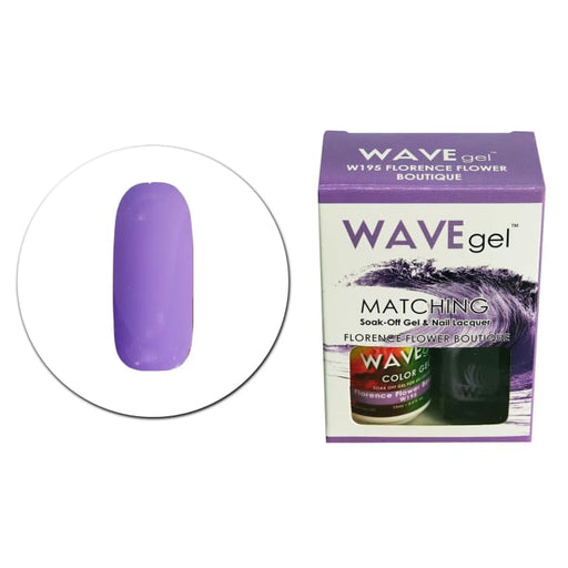 WAVEGEL MATCHING (#195) W195 FLORENCE FLOWER BOUTIQUE - OceanNailSupply