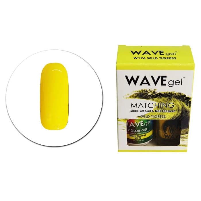 WAVEGEL MATCHING (#196) W196 WILD TIGRESS - OceanNailSupply