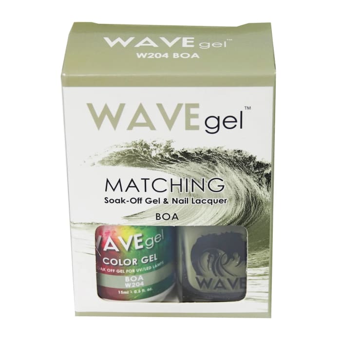 WAVEGEL MATCHING (#204) W204 BOA - OceanNailSupply