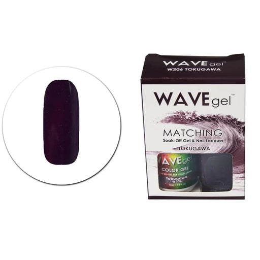 WAVEGEL MATCHING (#206) W206 TOKUGAWA - OceanNailSupply