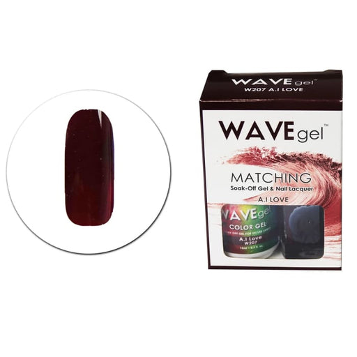 WAVEGEL MATCHING (#207) W207 A.I LOVE - OceanNailSupply