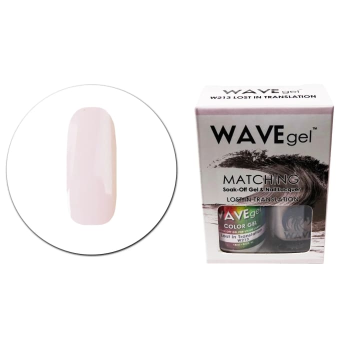 WAVEGEL MATCHING (#213) W213 LOST IN TRANSLATION - OceanNailSupply