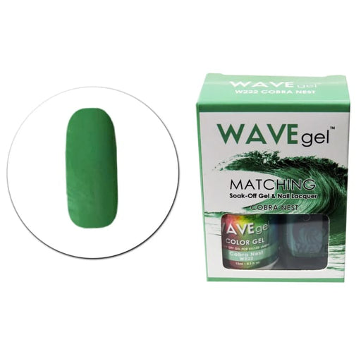 WAVEGEL MATCHING (#222) W222 COBRA NEST - OceanNailSupply