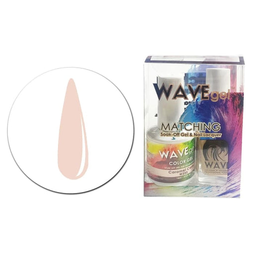 WAVEGEL MATCHING (#233) W233 CARAMEL CANE - OceanNailSupply