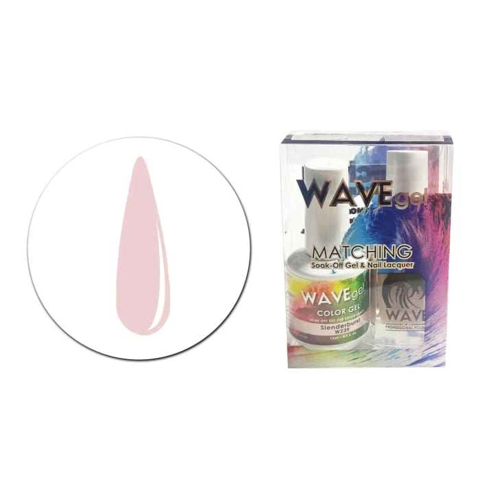 WAVEGEL MATCHING (#239) W239 SLENDERBURST - OceanNailSupply