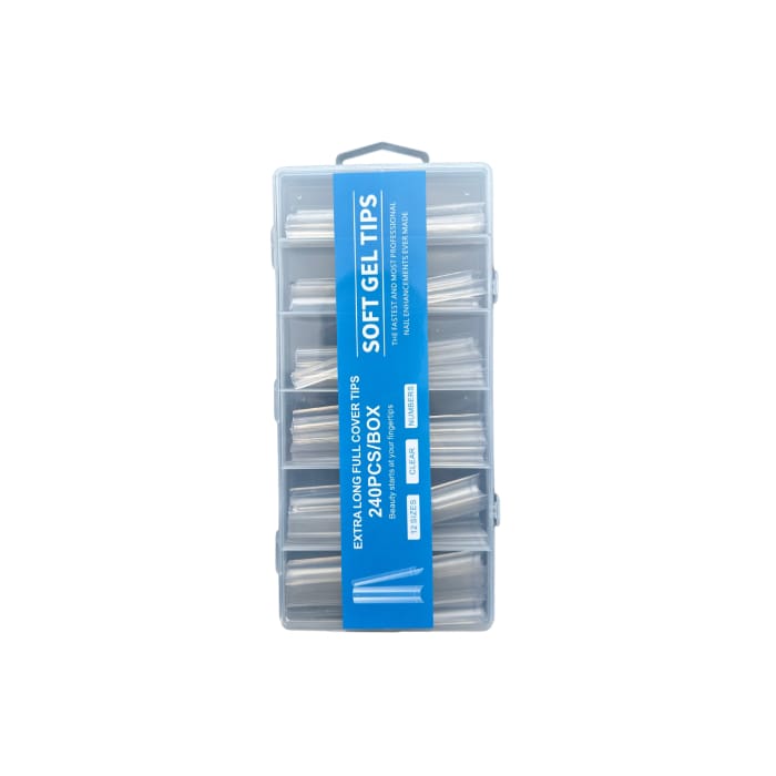 XXL Square Soft Gel Nail Tips - OceanNailSupply