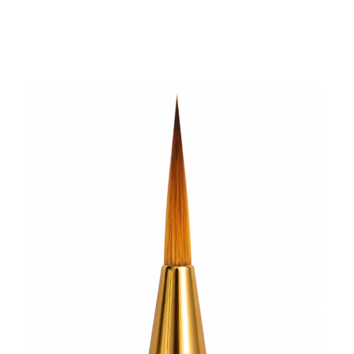YELLOW/GOLD LINER NAIL ART BRUSH - 15mm - OceanNailSupply