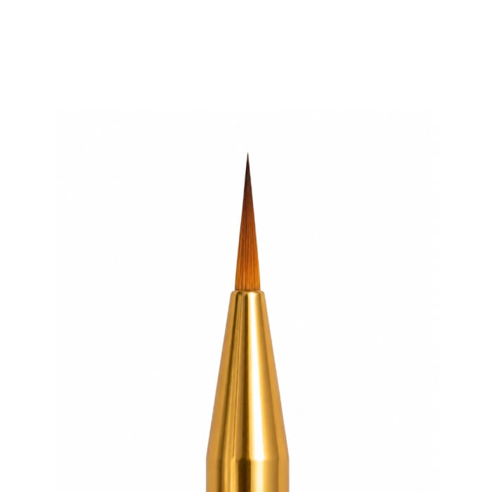 YELLOW/GOLD LINER NAIL ART BRUSH - 9mm - OceanNailSupply