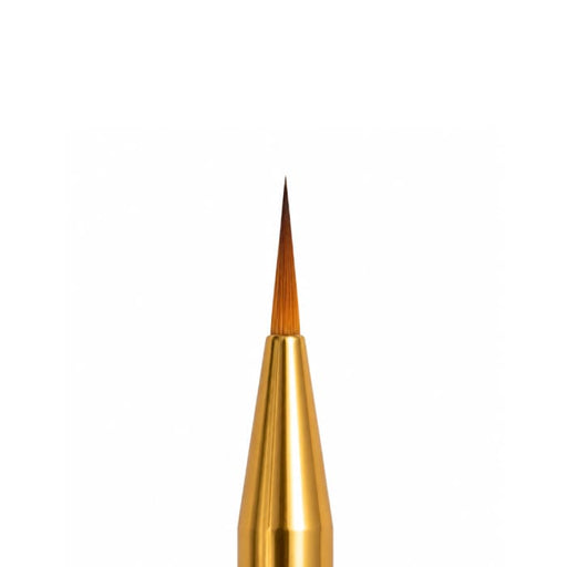 YELLOW/GOLD LINER NAIL ART BRUSH - 9mm - OceanNailSupply