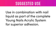 YOUNG NAILS ACRYLIC POWDER - COVER ROSEBUD 85g. - OceanNailSupply