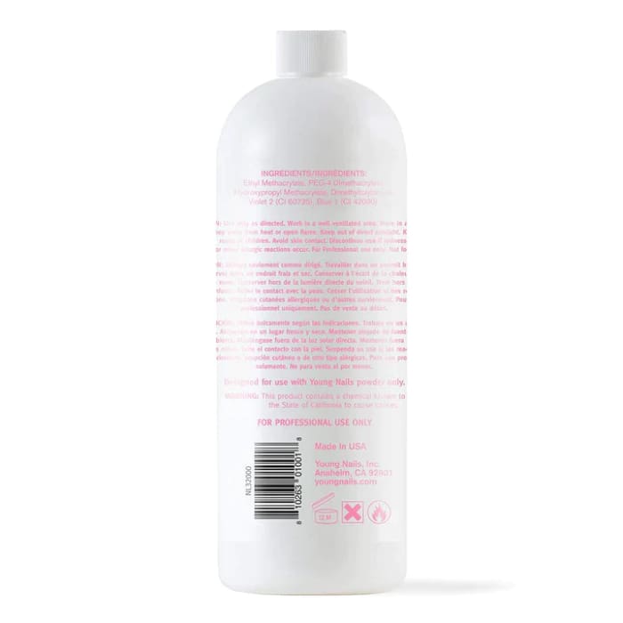 YOUNG NAILS - NAIL LIQUID 32OZ. - OceanNailSupply