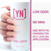 YOUNG NAILS - NAIL LIQUID 6OZ. - OceanNailSupply