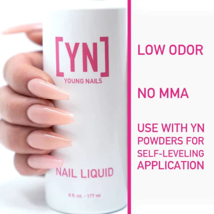 YOUNG NAILS - NAIL LIQUID 6OZ. - OceanNailSupply