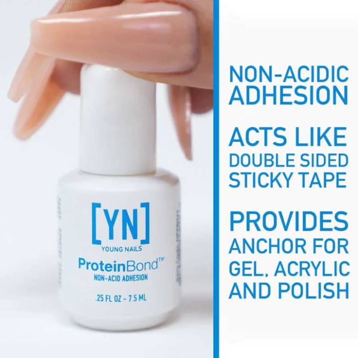 YOUNG NAILS - PROTEIN BOND 1/4OZ. (2 BOTTLE BUNDLE) - OceanNailSupply