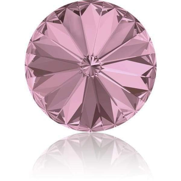 1122 Swarovski Rivoli Spaceship Antique Pink Fancy - OceanNailSupply