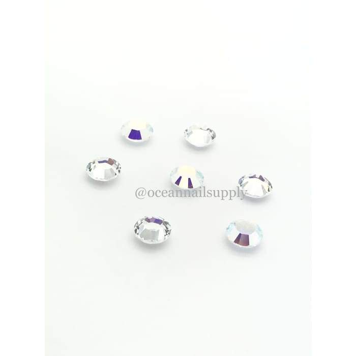 1128 Swarovski Rolo Crystal AB Unfoil - OceanNailSupply