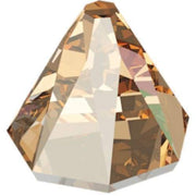2019 Swarovski Round Spike Golden Shadow - OceanNailSupply