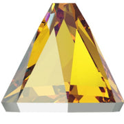 2019 Swarovski Round Spike Light Topaz Shimmer - OceanNailSupply