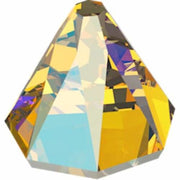 2019 Swarovski Round Spike Light Topaz Shimmer - OceanNailSupply