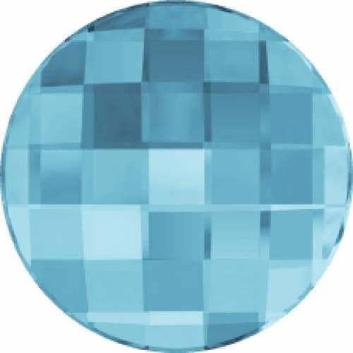 2035 Swarovski Chessboard Aquamarine - OceanNailSupply