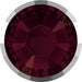 2088/I Swarovski Burgundy Light Chrome RG Backing Rimmed - OceanNailSupply