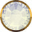 2088/I Swarovski White Opal Dorado Rimmed RG Backing - OceanNailSupply