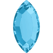 2200 Swarovski Navette Aquamarine - OceanNailSupply