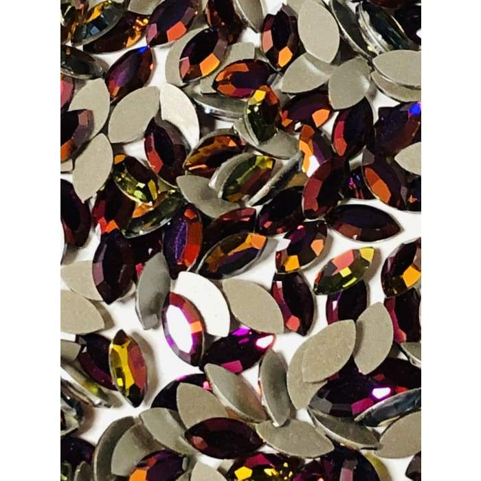 2200 Swarovski Navette Crystal Volcano - OceanNailSupply