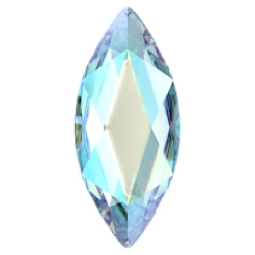 2201 Swarovski Aquamarine Shimmer Marquise (NEW) OceanNailSupply